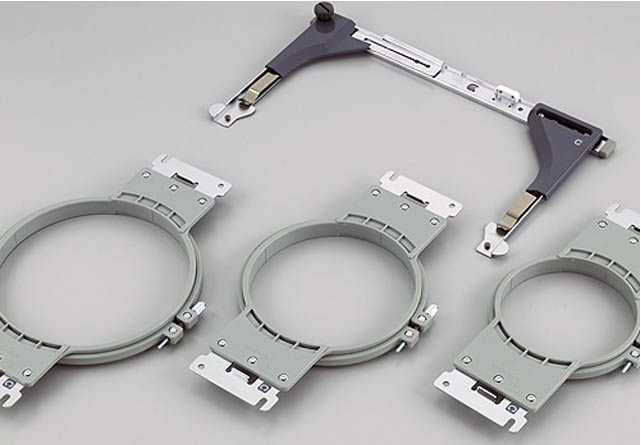 Rund Rahmen 3-er Set mit Halterung C Brother VR