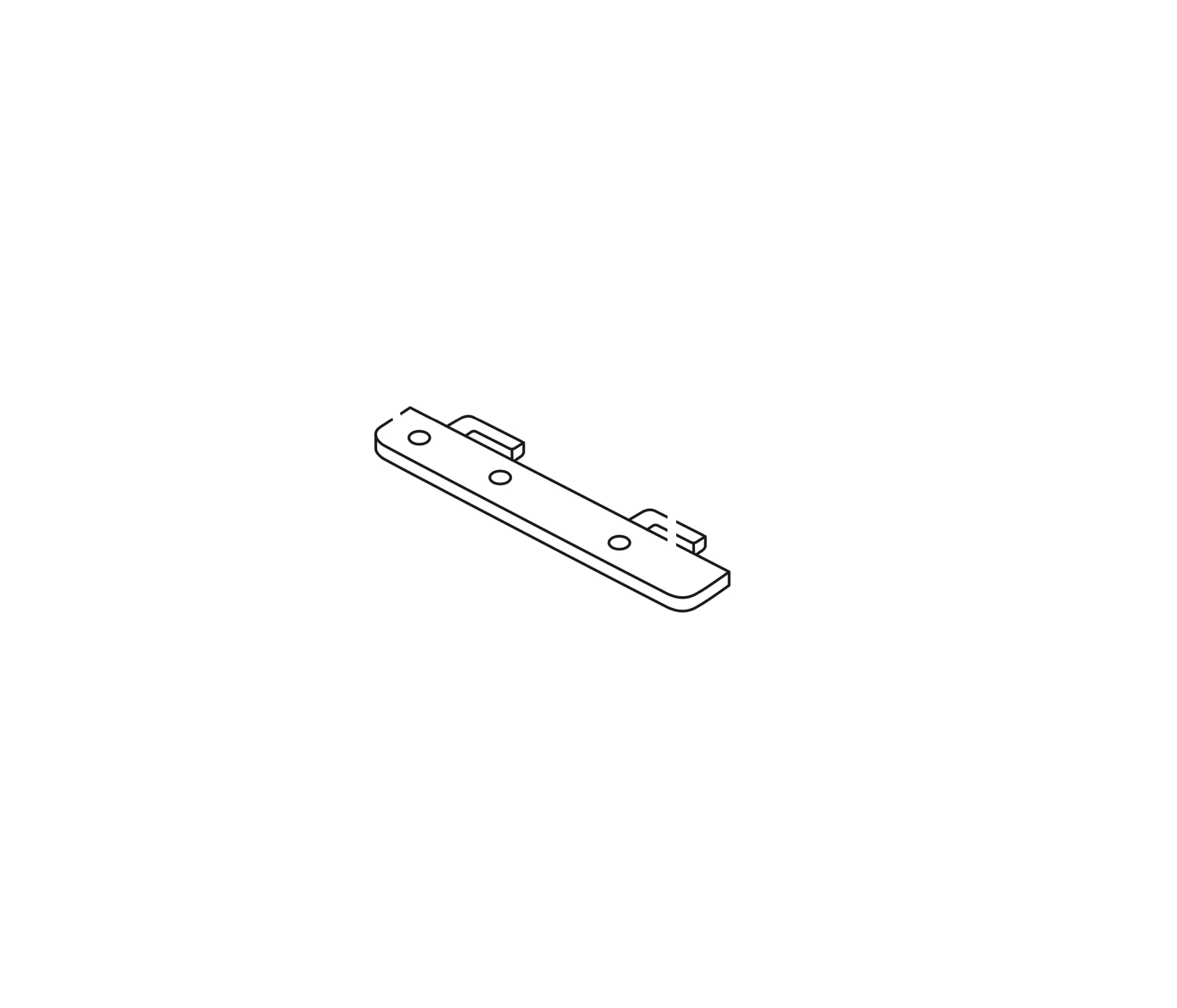 2'te Fadenführung weiß baby lock coverstitsch BLCS-2