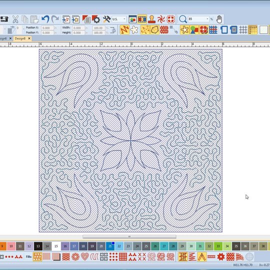Bernina Designer Plus V8 Upgrade von Editor V5 V6 V7 - ARCHIV