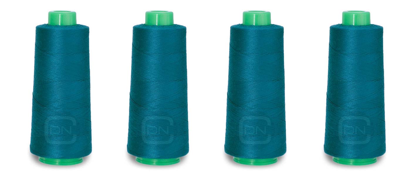 Overlockgarn 2500m Farbe smaragd 100% Polyester