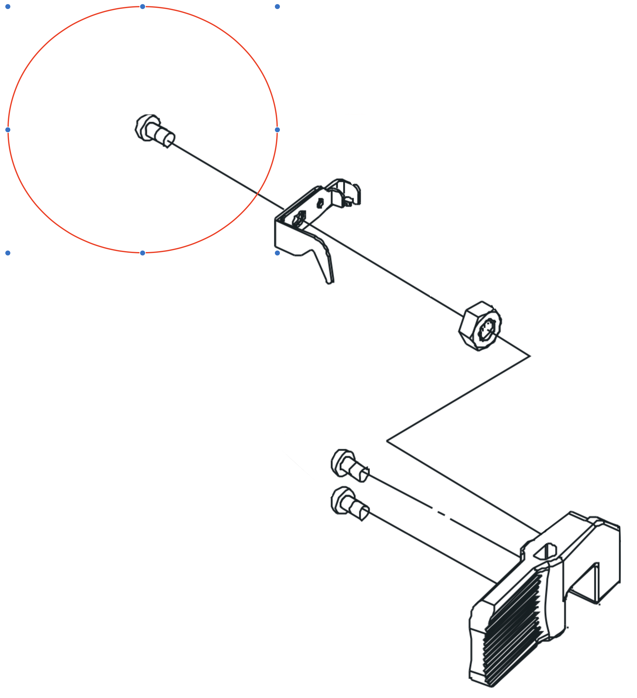 Nadeleinfädler Schaube Pfaff smarter 155LE 260c