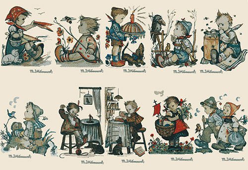 Pfaff Stickmotiv Collection 400 - Hummel Exploring - (ARCHIV)