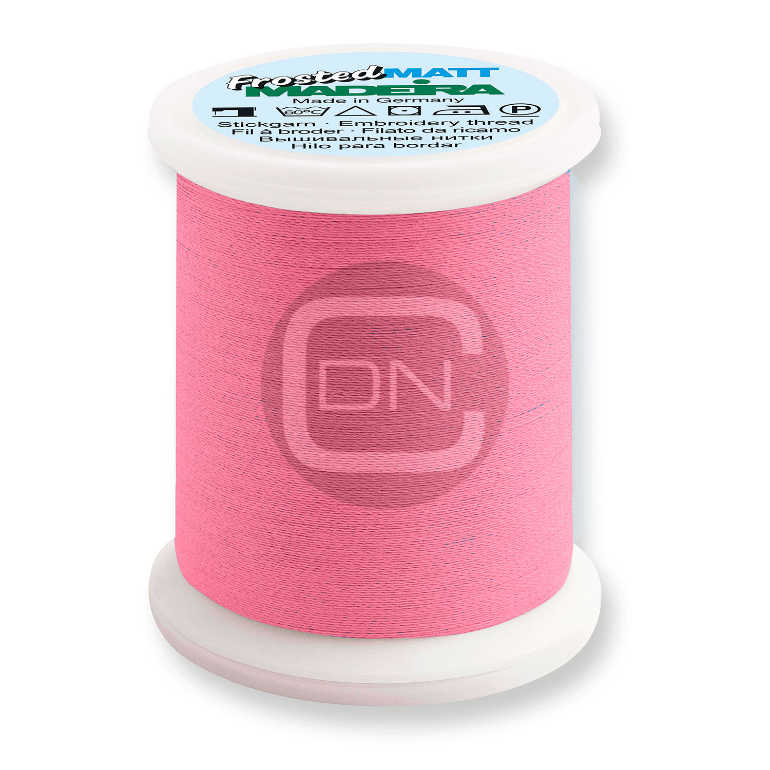 Madeira Frosted Matt No.40 Farbe 7909 neon pink 500m
