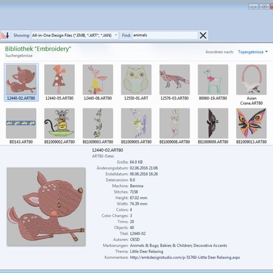 Bernina Designer Plus V8 Upgrade von Editor V5 V6 V7 - ARCHIV