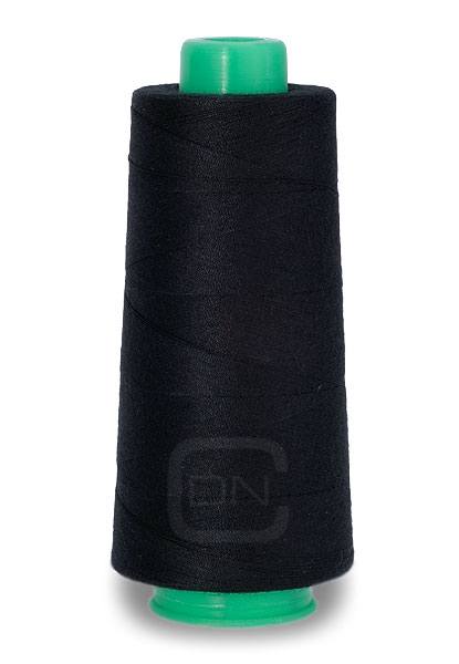 Overlockgarn 4x 2500m Farbe 950 schwarz 100% Polyester